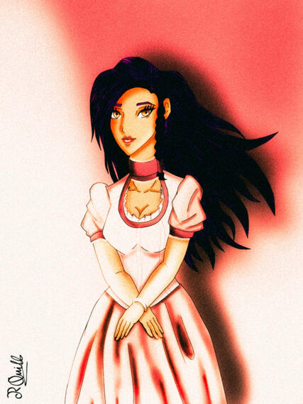 Coloured Halfbody artwork